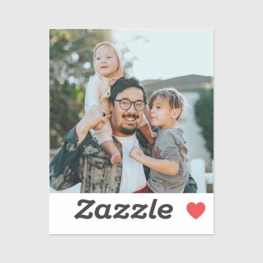 Aangepaste foto sticker (Vel)