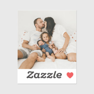 Aangepaste foto sticker
