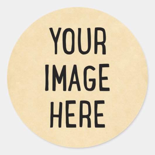 Aangepaste foto sticker (Voorkant)