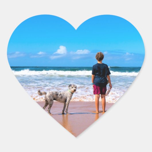 Aangepaste foto Sticker uw eigen ontwerp foto's (Voorkant)