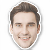 Aangepaste foto Stickers gepersonaliseerde Afbeeld (Voorkant)