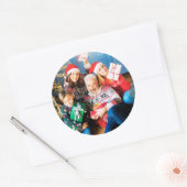 Aangepaste foto Stickers Gepersonaliseerde foto fa (Envelop)