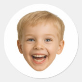 Aangepaste foto Stickers Gepersonaliseerde foto fa (Voorkant)
