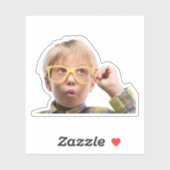 Aangepaste foto-stickers Gepersonaliseerde foto st Sticker (Vel)