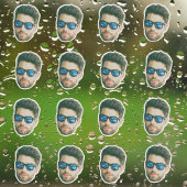 Aangepaste Foto Stickers Gepersonaliseerde Gezicht