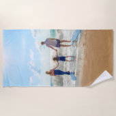 Aangepaste foto strandlaken uw eigen ontwerp (Voorkant)