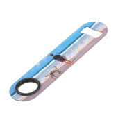 Aangepaste foto-streepjescode Je favoriete foto's  Speed Flessenopener (Voorkant Gekanteld)