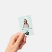 Aangepaste foto, streepjescode, Logo, naam Badge (Handheld)
