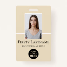 Aangepaste foto, streepjescode, Logo, naam