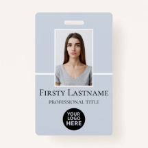 Aangepaste foto, streepjescode, Logo, naam