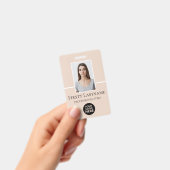 Aangepaste foto, streepjescode, Logo, naam Badge (Handheld)