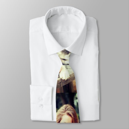 Aangepaste foto stropdas (Gebonden)