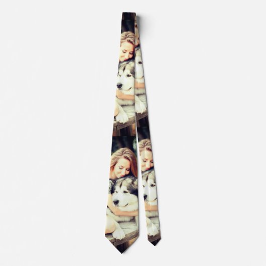 Aangepaste foto stropdas (Voorkant)