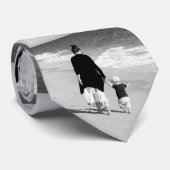 Aangepaste foto Stropdas gepersonaliseerd uw eigen (Opgerold)