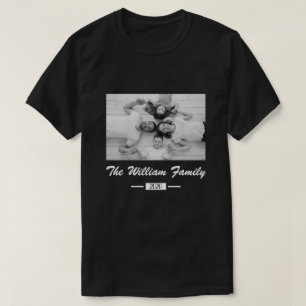 Aangepaste foto t-shirt