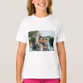 Aangepaste foto t-shirt (Voorkant)