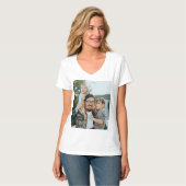 Aangepaste foto t-shirt (Voorkant volledig)