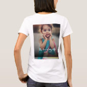 Aangepaste foto T-Shirt (Achterkant)