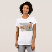Aangepaste foto T-shirt Uw eigen ontwerp gepersona (Voorkant volledig)