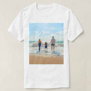 Aangepaste foto T-shirt - Uw ontwerp - Vakantie