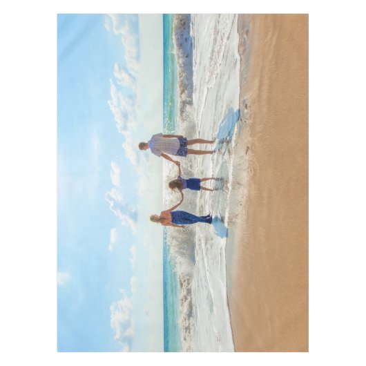 Aangepaste foto tafelkleed met uw favoriete foto's (Voorkant)