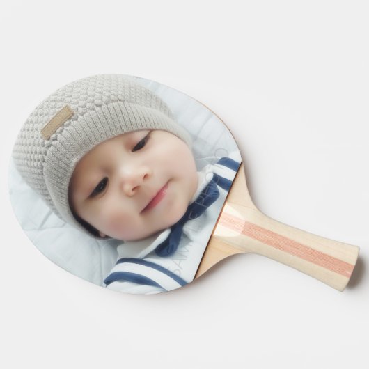 Aangepaste foto tafeltennisbatje (Zijkant)
