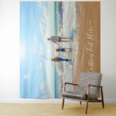 Aangepaste foto Tapestry Gift Uw foto's en tekst Wandkleed (In situ)