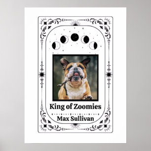 Aangepaste foto Tarot Hond Liefhebber Persoonlijk Poster
