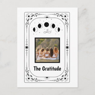 Aangepaste Foto Tarot Vriendin Zus Whimsical Magis Feestdagenkaart