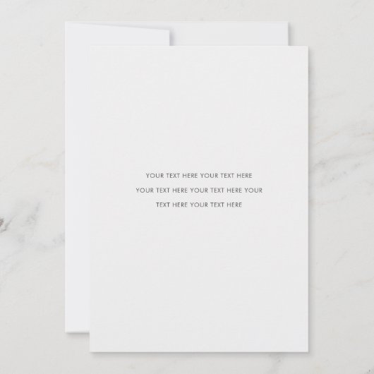 Aangepaste foto Tartan Border Groene bladeren Kers Feestdagenkaart (Achterkant)