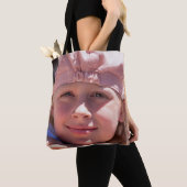 AANGEPASTE FOTO-TAS TOTE BAG (Dichtbij)