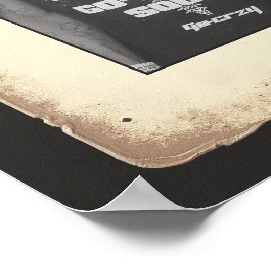 Aangepaste Foto Teen Wall Art, Poker Aas van Schop Poster (Hoek)