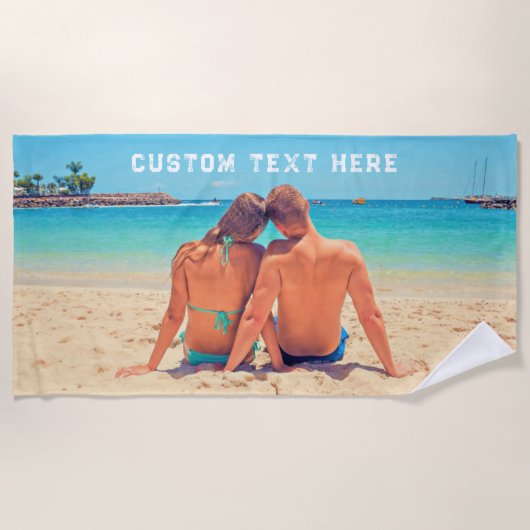 Aangepaste foto-tekentafel voor handdoek voor uw l (Voorkant)