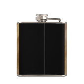 Aangepaste foto-tekst Aangepaste foto-tekst Heupfles (Achterkant)