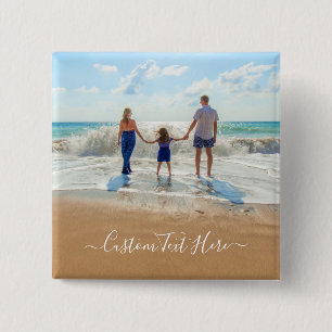 Aangepaste foto-tekst Button je favoriete foto's