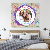 Aangepaste foto tekst canvasprint volledig aanpasb canvas afdruk (Insitu (Slaapkamer))
