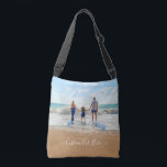 Aangepaste foto-tekst Crossbody Bag Uw foto-cadeau Tas<br><div class="desc">Aangepaste foto en tekst Crossbody Tassen - Unique Your Own Design - Gepersonaliseerde familie / vrienden of persoonlijke crossbody of Canvas tassen cadeau - Voeg Jouw tekst en foto toe - Formaat wijzigen en verplaatsen met aanpassingstool! Kies lettertype / grootte / kleur! Veel succes - wees gelukkig :)</div>