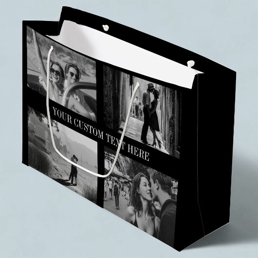 Aangepaste foto, tekst en kleur bruiloft Afstudere Groot Cadeauzakje