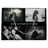 Aangepaste foto, tekst en kleur bruiloft Afstudere Groot Cadeauzakje (Achterkant)