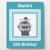 AANGEPASTE FOTO, TEKST EN KLEUR FOTOPLAAT (Voorkant)