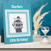 AANGEPASTE FOTO, TEKST EN KLEUR FOTOPLAAT (Zijkant)