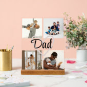 Aangepaste Foto & Tekst – Gepersonaliseerde Vaderd Acryl Bord (Huwelijk)