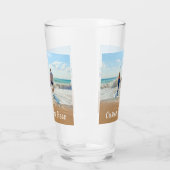 Aangepaste foto tekst glas uniek uw eigen ontwerp (Links)