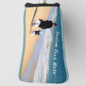 Aangepaste foto Tekst Golf Hoofd Hoesje Uw foto's Golfheadcover (Draai 90)