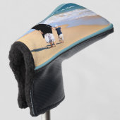 Aangepaste foto Tekst Golf Hoofd Hoesje Uw foto's Golfheadcover (3/4 voorkant)
