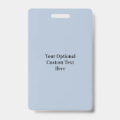 Aangepaste foto, tekst & kleur badge (Achterkant)