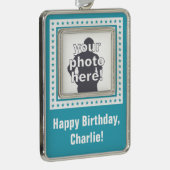 AANGEPASTE FOTO, TEKST & KLEUR ornament (Rechts)