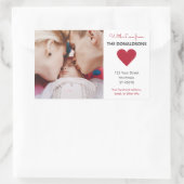 AANGEPASTE FOTO, TEKST & KLEUR stickers (Tas)