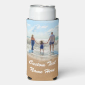 Aangepaste foto-tekst Koelbox je favoriete foto's Seltzer Blikjeskoeler (Seltzer Voorkant)