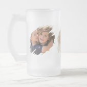 Aangepaste foto tekst matglazen bierpul matglas bierpul (Links)